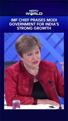 IMF Chief Praises Modi Government For India&rsquo;s Strong Growth