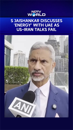 India UAE Ties | S. Jaishankar Discusses 'Energy' With UAE As US-Iran Talks 'Fail'
