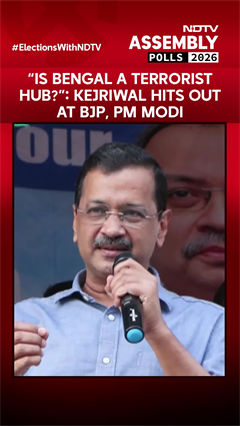 Arvind Kejriwal Hits Out at BJP Over Heavy CRPF Deployment