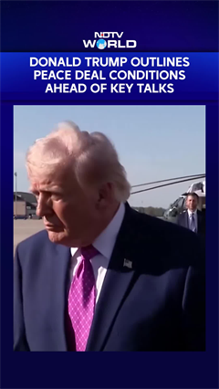US Iran Peace Talks Today | Donald Trump Outlines Peace Deal Conditions Ahead Of Key Talks