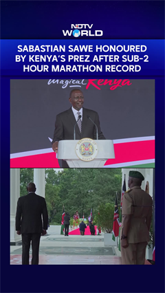 London Marathon | Sabastian Sawe Gets Hero&rsquo;s Welcome, Honoured By William Ruto After Sub-2 Marathon Feat