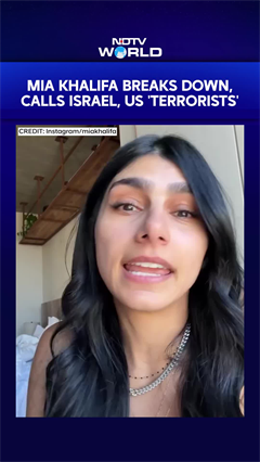 Mia Khalifa Breaks Down, Calls Israel, US 'Terrorists'