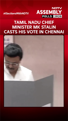 Tamil Nadu Polls 2026 | TN Chief Minister MK Stalin Casts His Vote In ...