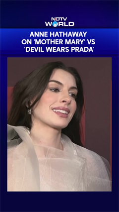 Anne Hathaway Reflects On 'Mother Mary' vs 'Devil Wears Prada'