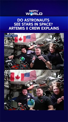 Young Viewer&rsquo;s Question: Do Astronauts See Stars? Artemis II Crew Answers