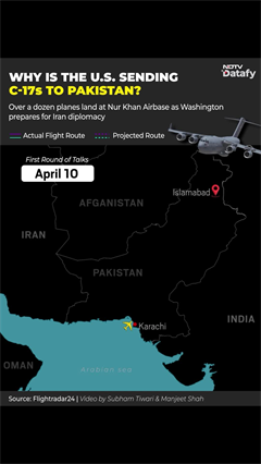 C-17 Deployments Signal Major US Build-Up For Iran Talks In Pakistan