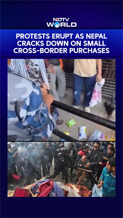 Protests Erupt As Nepal Cracks Down On Small Cross-Border Purchases
