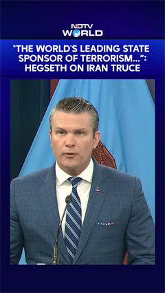 Iran News | "The World's Leading State Sponsor Of Terrorism...&rdquo;: Hegseth On Iran Truce