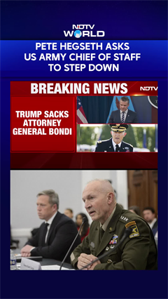 Defense Secretary Pete Hegseth Asks US Army Chief Of Staff To Step Down