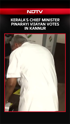 Kerala Elections 2026 | Kerala's Chief Minister Pinarayi Vijayan Votes In Kannur