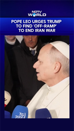 Pope Leo XIV Urges An Easter End To The US-Israel War On Iran, Calling For Dialogue