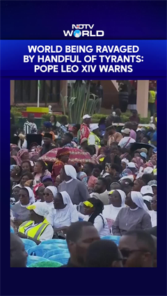 World Being Ravaged By Handful Of Tyrants: Pope Leo XIV Warns