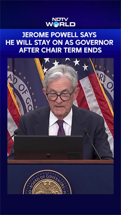 Jerome Powell Says He Will Stay On As Governor After Chair Term Ends