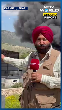 Hezbollah Strikes Israel: Massive Fire At Karmiel Factory After Hezbollah Rocket Strike