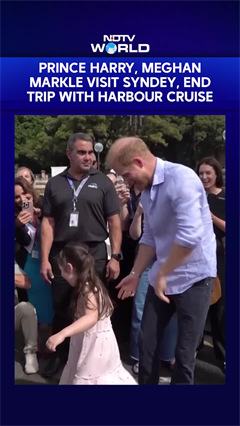 Prince Harry, Meghan Markle Visit Sydney, End Trip With Harbour Cruise