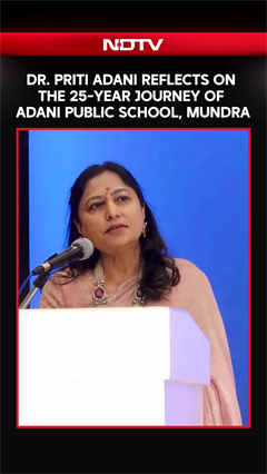 Dr. Priti Adani Reflects on the 25-Year Journey of Adani Public School, Mundra