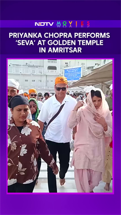 Priyanka Chopra Spotted Performing 'Seva' At Golden Temple In Amritsar