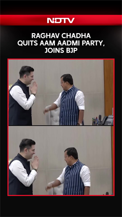 Raghav Chadha Joins BJP | Raghav Chadha Quits AAP Amid Rift, Joins BJP