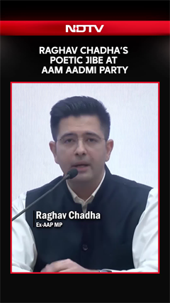 Raghav Chadha&rsquo;s Poetic Jibe At Aam Aadmi Party