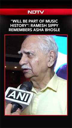 Asha Bhosle Death | "She Will Always Be Part Of Music History": Ramesh Sippy Remembers Asha Bhosle