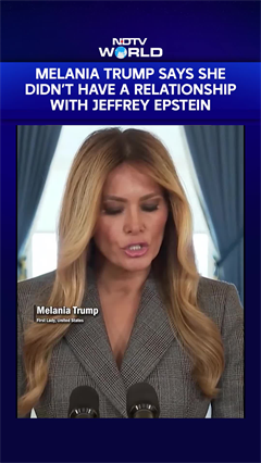 Melania Trump Says She Didn&rsquo;t Have A Relationship With Jeffrey Epstein