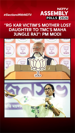 &ldquo;RG Kar Victim&rsquo;s Mother Lost Daughter To TMC's Maha Jungle Raj&rdquo;: Prime Minister Modi