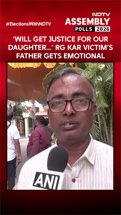 Bengal Elections | &lsquo;Will Get Justice For Our Daughter&hellip;&rsquo;: RG Kar Victim&rsquo;s Father Gets Emotional