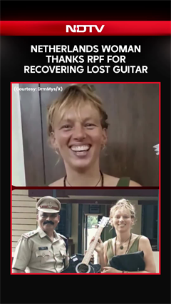 Netherlands Woman Thanks RPF For Recovering Lost Guitar