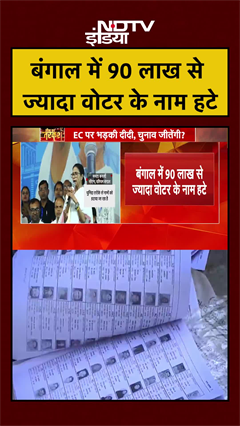 Bengal SIR | बंगाल में 90 लाख से ज्यादा वोटर के नाम हटे | Mamata Banerjee | Election Commission