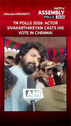 Tamil Nadu Assembly Polls 2026: Actor Sivakarthikeyan Casts His Vote In Chennai