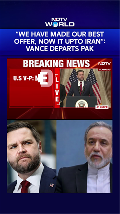 JD Vance Announces 'Final Offer' After 21-Hour US&ndash;Iran Talks, Departs Pakistan