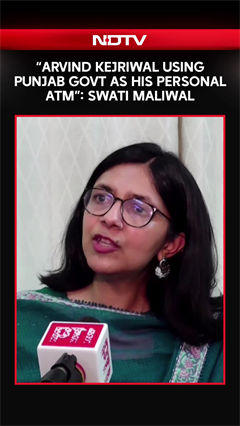 "Arvind Kejriwal Drowned In Corruption, Using Punjab Govt As His Personal ATM": Swati Maliwal