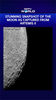 Stunning Snapshot Of The Moon As Captured From The Artemis II