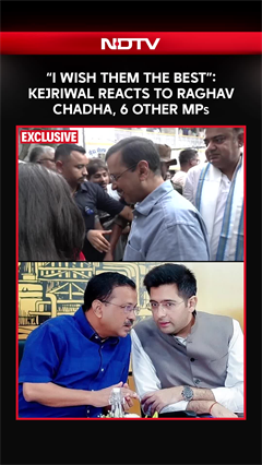 &ldquo;I Wish Them The Best&rdquo;: Kejriwal Reacts To Raghav Chadha & 6 Other MPs Leaving Party