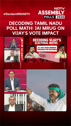 Decoding Tamil Nadu Poll Math: Political Analyst Jai Mrug On Vijay's Vote Impact