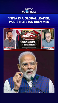 India Matters | 'India Is A Global Leader, Pakistan Is Not': Ian Bremmer's Big Take