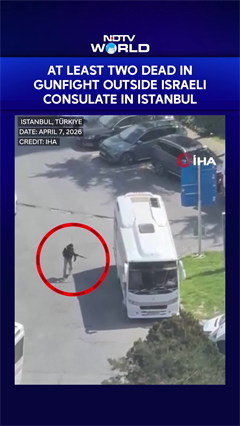 Gunfight Outside Israeli Consulate In Istanbul: 1 Attacker Killed, 2 Held