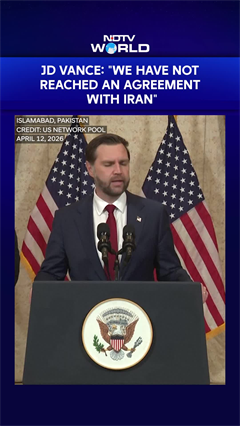 JD Vance Press Conference | US VP JD Vance: "We Have Not Reached An Agreement With Iran"