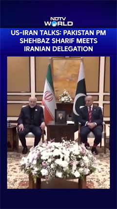 US-Iran Talks: Pakistan PM Shehbaz Sharif Meets Iranian Delegation