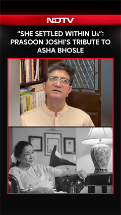 &ldquo;Like The Wind&hellip;&rdquo;: Prasoon Joshi Recites Poem For Asha Bhosle