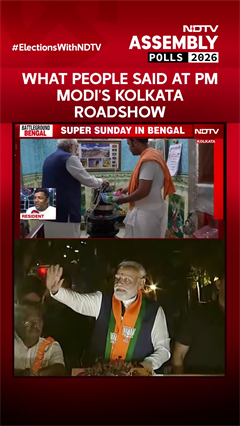 PM Modi News | What People Told NDTV At PM Modi&rsquo;s Roadshow In Kolkata