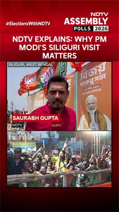 Video : NDTV Explains: Why PM Modi&rsquo;s Siliguri Visit Matters, BJP&rsquo;s North Bengal Push
