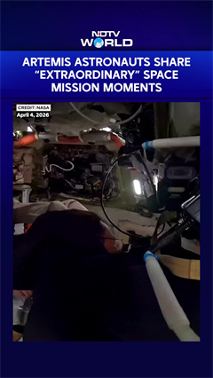 Artemis Artemis Crew Shares Stunning Space Views, Nears Moon in Historic Mission