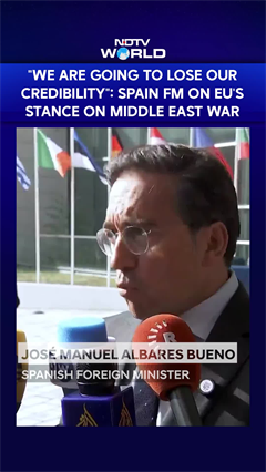 Spain's Foreign Minister On EU's Stance On Middle East War: "We Are Going To Lose Our Credibility"