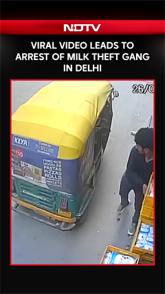 Video: Delhi News | Viral Video Leads To Arrest of Milk Theft Gang In Delhi