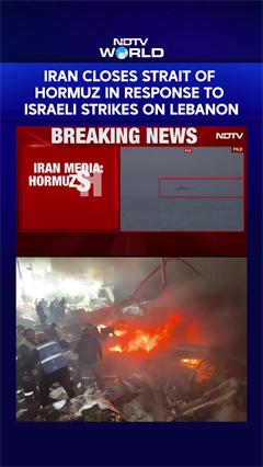 Iran Closes Strait Of Hormuz In Response To Israel's Deadliest Strikes On Lebanon