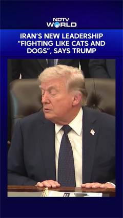 Iran's New Leadership "Fighting Like Cats And Dogs", Says Trump