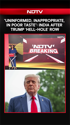 "Uninformed, Inappropriate, In Poor Taste": India After US President Trump 'Hell-Hole' Row