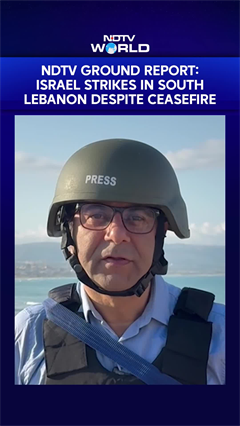 Israel Strikes Lebanon | NDTV Ground Report: Israel Strikes In South Lebanon Despite Ceasefire