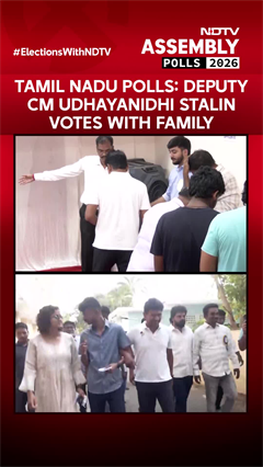 Tamil Nadu Assembly Elections 2026: TN Deputy CM Udhayanidhi Stalin Votes With Family